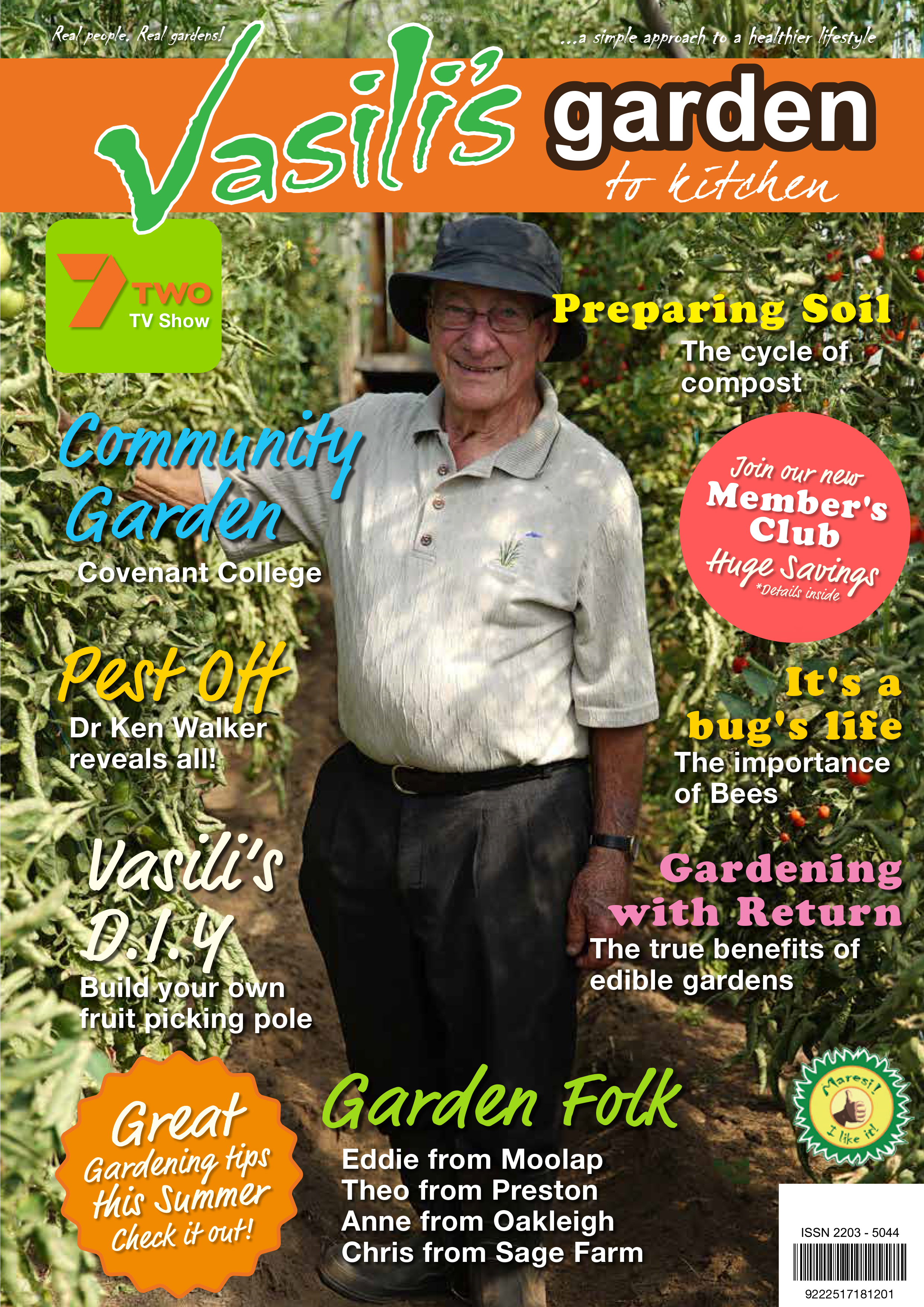 Vasili's Garden to Kitchen Magazine - Issue 20 - Autumn 2019